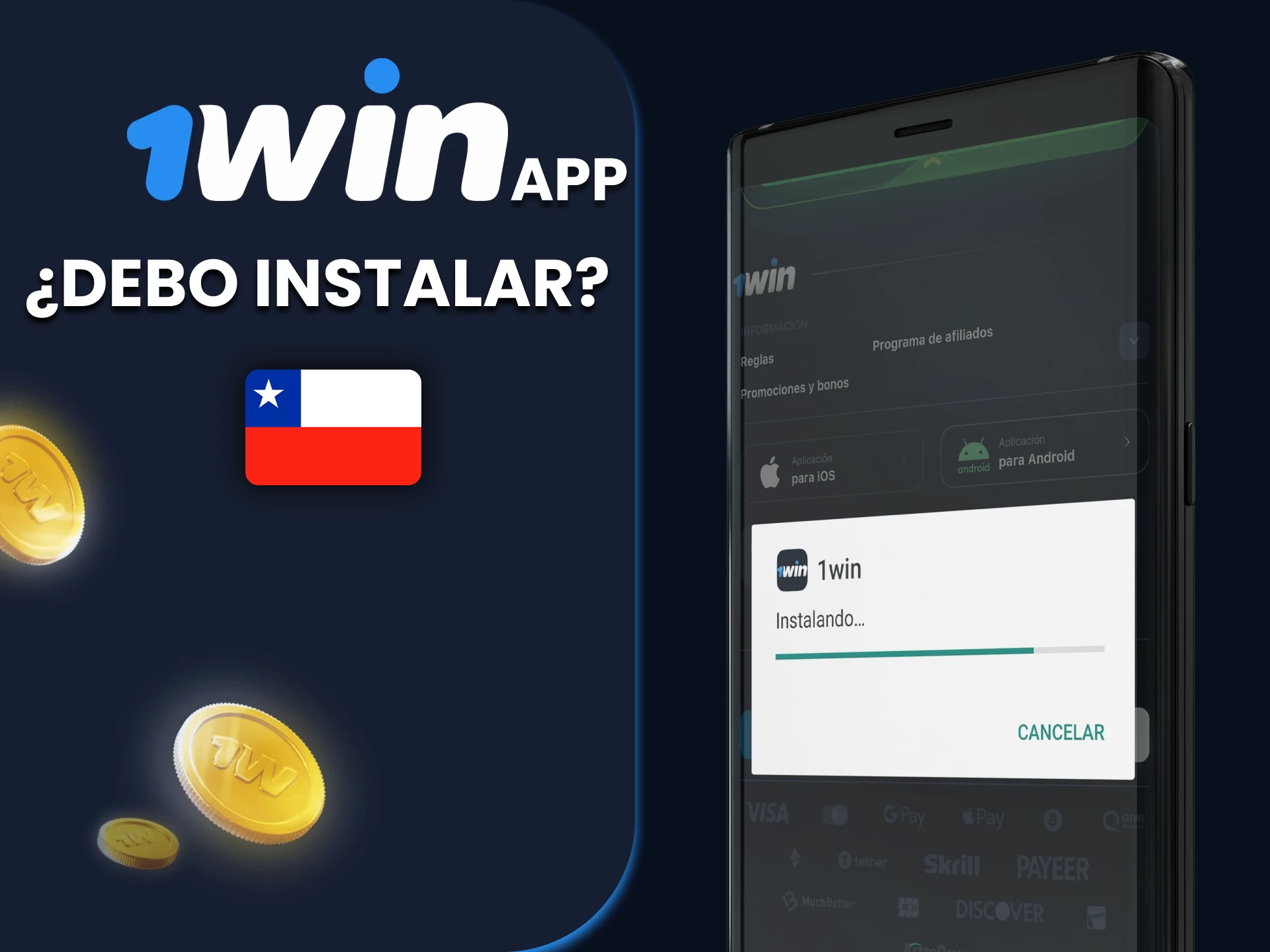 Descubra por qué debería instalar la aplicación 1win.